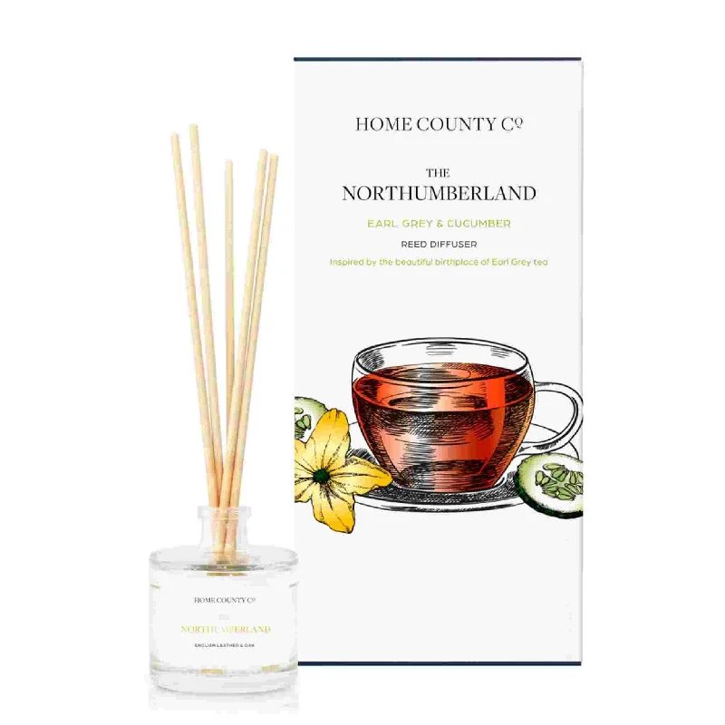 The Northumberland - Earl Grey and Cucumber Reed Diffuser