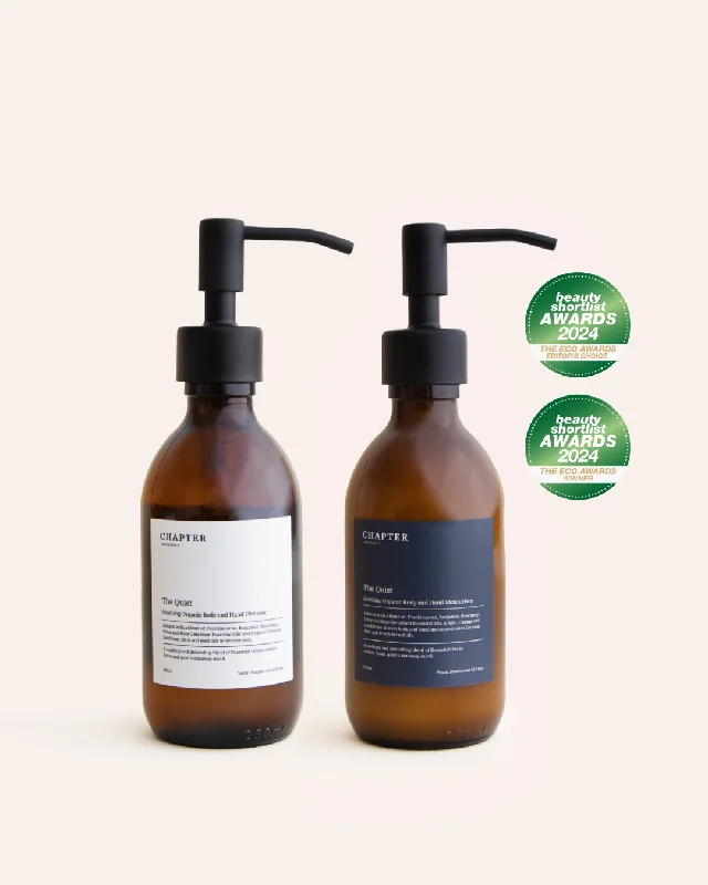 The Quiet Cleanser and Moisturiser Duo 250ml