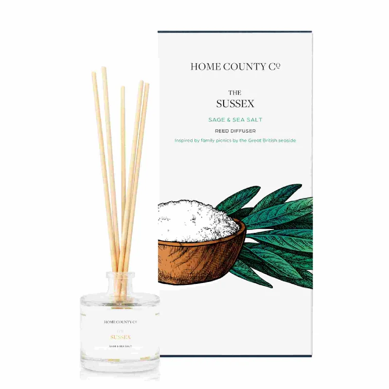 The Sussex - Sage and Sea Salt Reed Diffuser