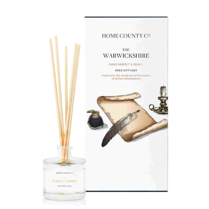 The Warwickshire - Parchment and Quill Reed Diffuser