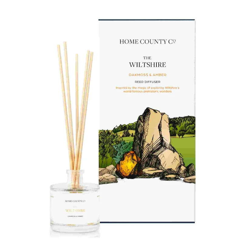 The Wiltshire - Oakmoss and Amber Reed Diffuser