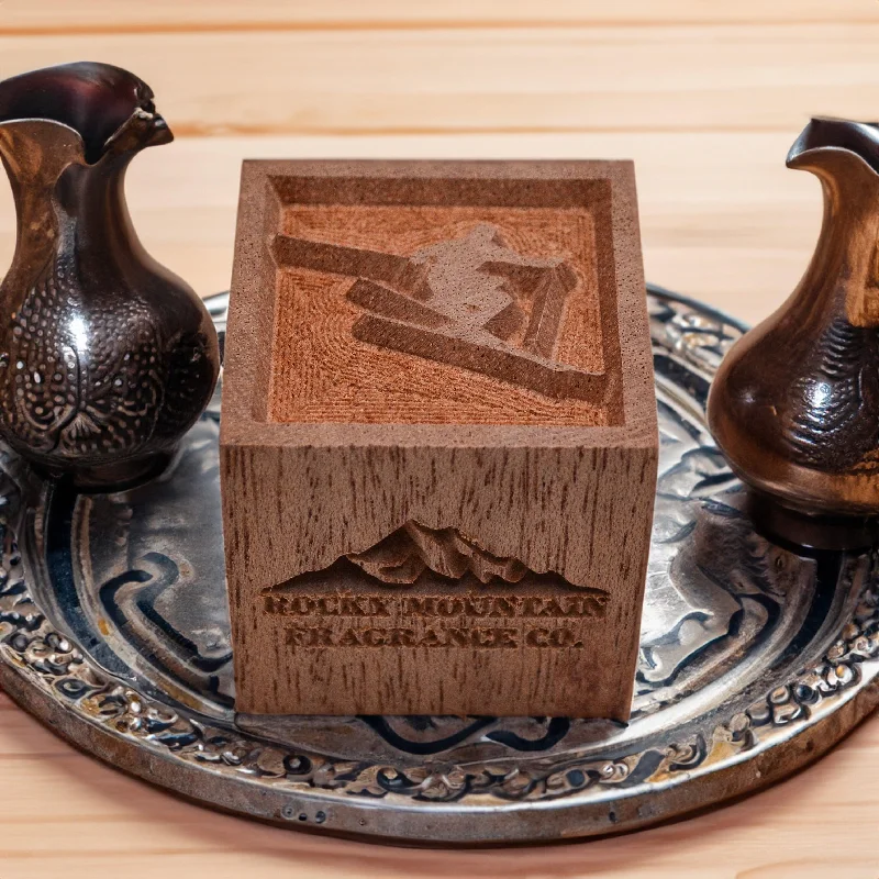 TimberScents Skier Wood Scent Diffuser Block