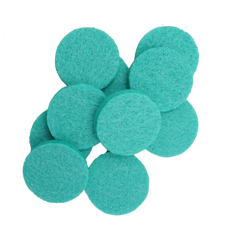 25mm Turquoise Replacement Pads (Pack of 10)