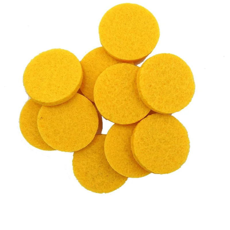 25mm Yellow Replacement Pads (Pack of 10)